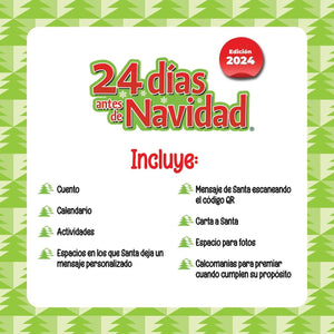 Libro de 24 Días Antes de Navidad Edición 2024